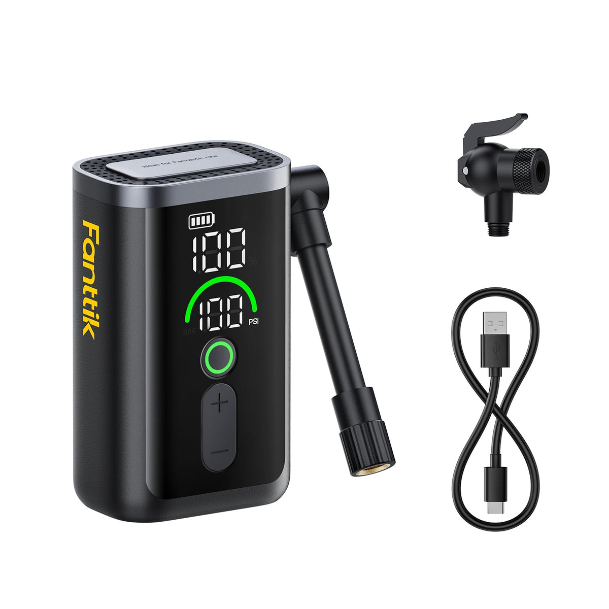 Mini 150 PSI Electric Bike Pump