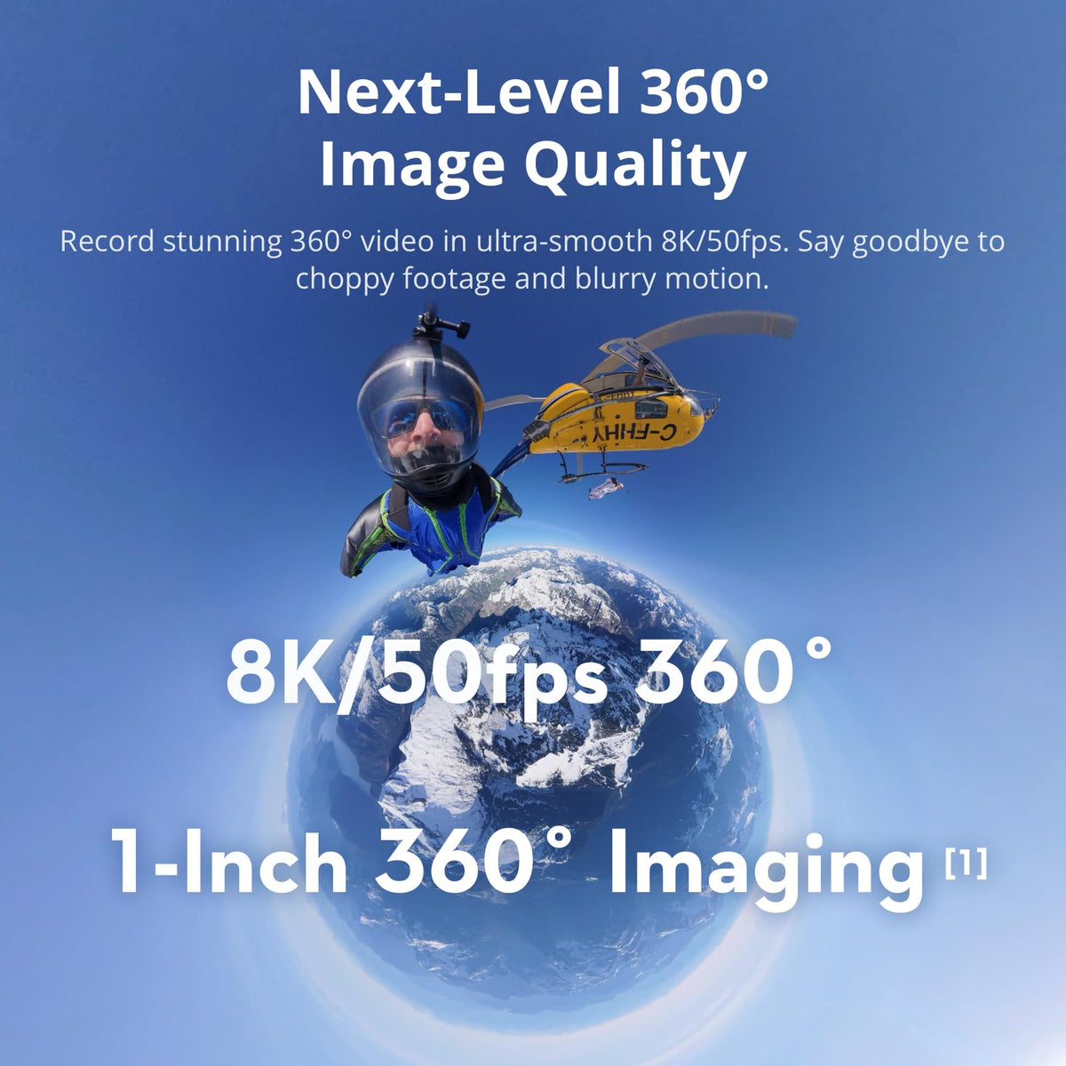 8K 360° Action Camera Adventure Kit