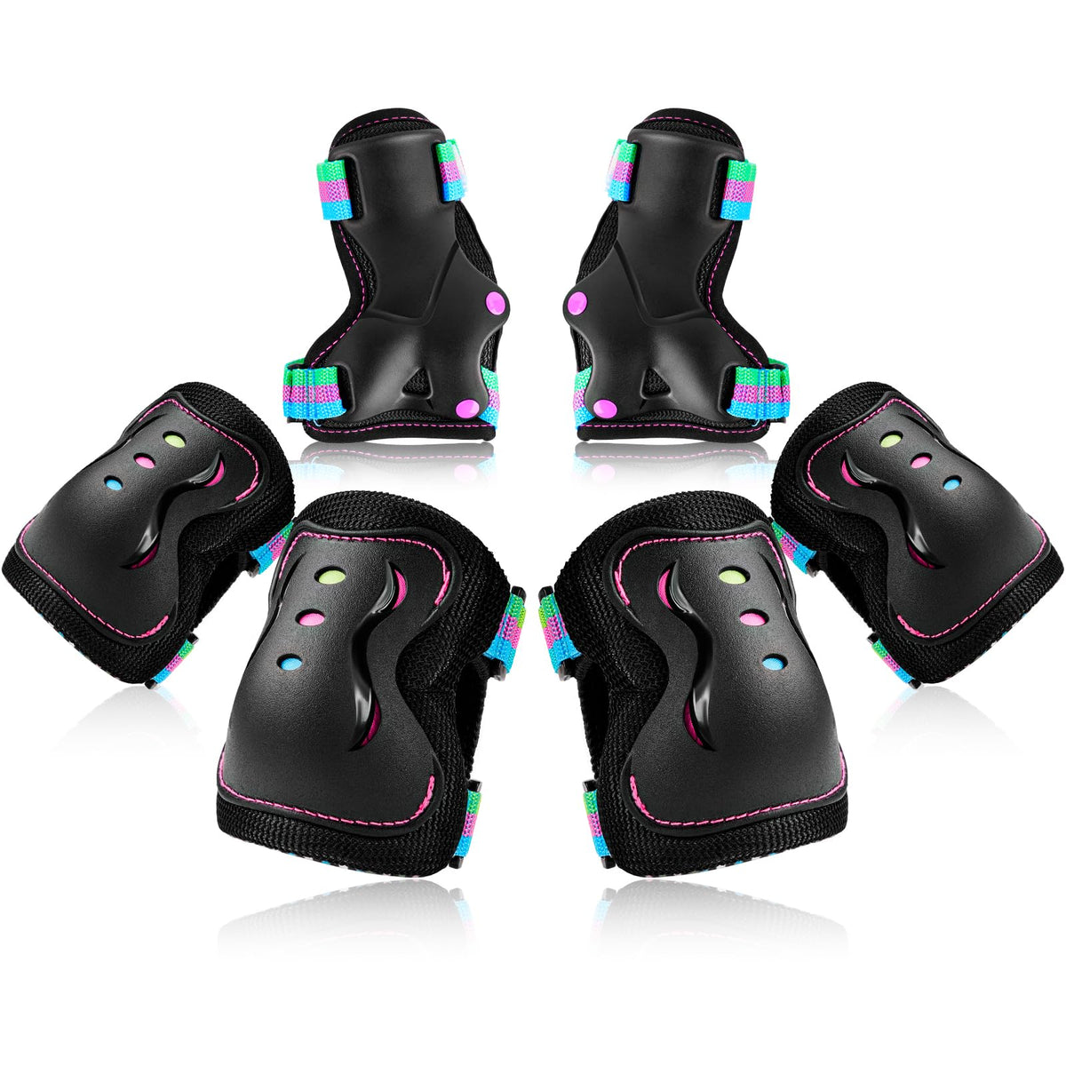 Youth Cycling Protective Pad Set