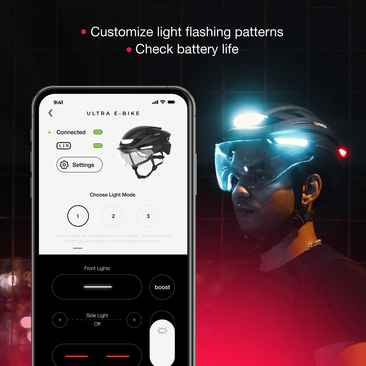 Smart MIPS E-Bike Helmet Kit – Black
