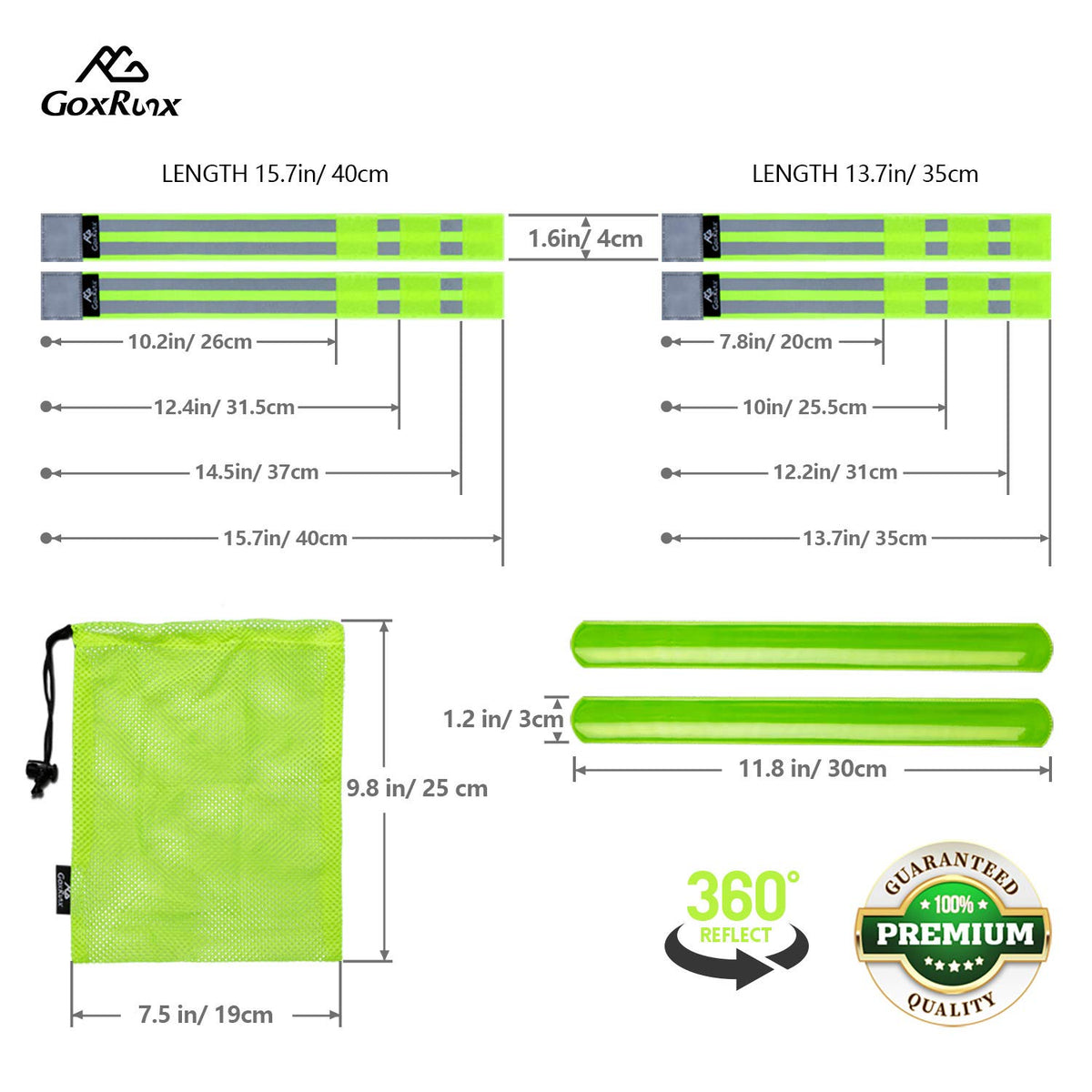 Reflective Safety Band Set