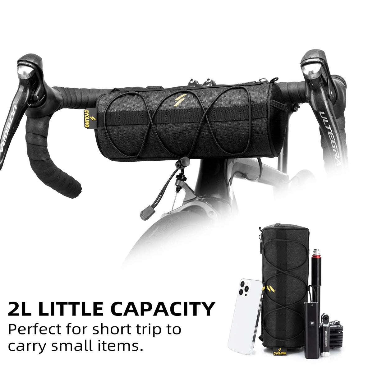 2L Multi-Mount Handlebar Bag