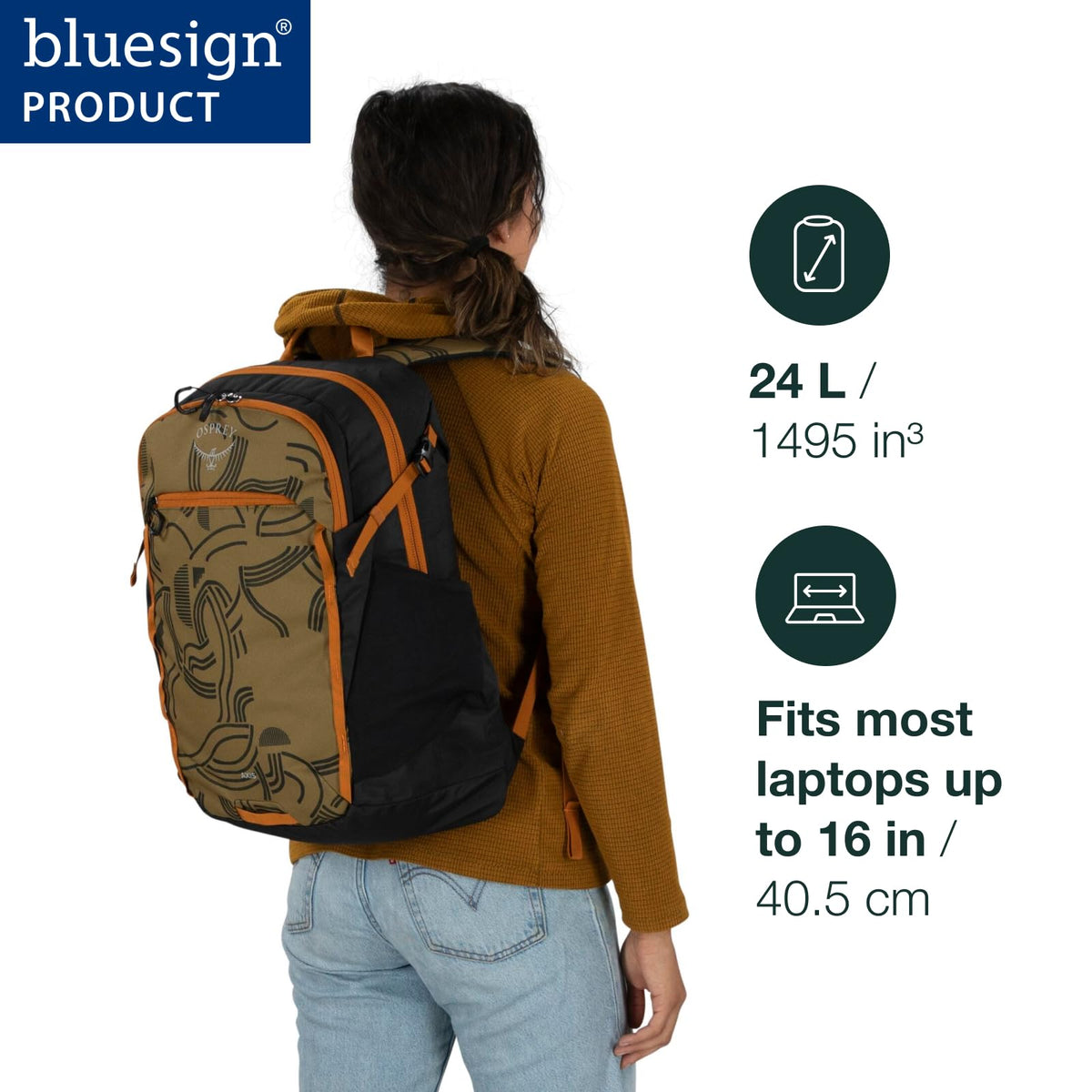 16-Inch Laptop Commuter Backpack