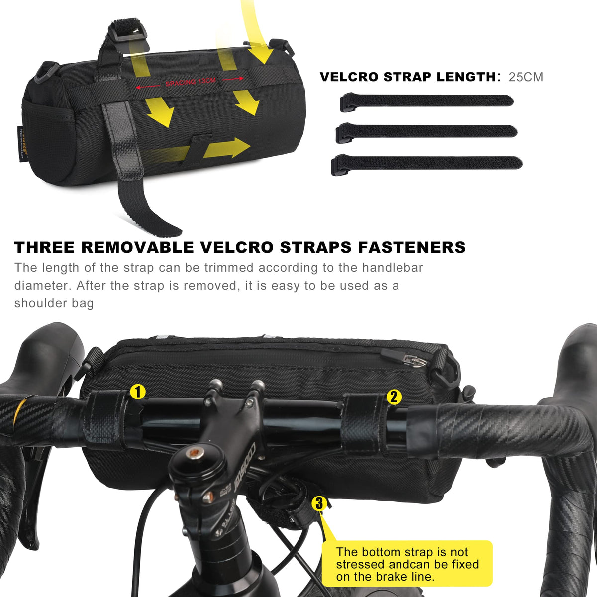 2.4L Handlebar Bag